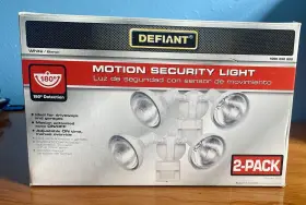 436-837 Defiant 180 Motion Activated Security Light 2 Pack Item # 463837 Mountable