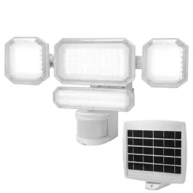 Defiant 850008271397 270 White Motion Sensor Solar Powered Outdoor 4-head Led Security Flood Light