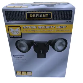 Df-5718-bk-d Defiant Motion Security Light 270 Degree Detection New Open Box Con Df-5718-bk-d Defiant Motion Security Light 270 Degree Detection New Open Box Con
