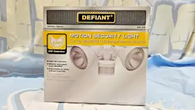 Df-5718-rs-d Defiant 270 Motion Security Light Flood White Indoor Outdoor Adjustable