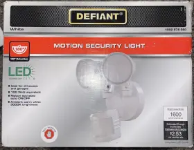 E945l-car Defiant Led Motion Outdoor Security Light White