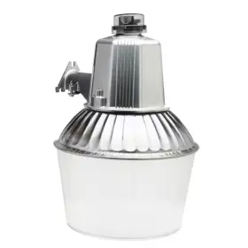 Designers Edge 445024892812 150-watt Metallic Outdoor Dusk To Dawn Area Light With High Pressure Sodium Bulb