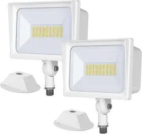 3le0901-406 Dewenwils 2-pack 65w Outdoor Flood Lights 6670 Lm Led Ip65 Waterproof 5000k