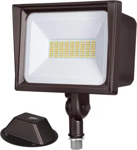 Ip65 Dewenwils 744110403473 65w Outdoor Flood Light 6670 Lm Waterproof Knuckle Mount 5000k
