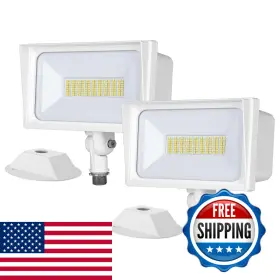 Dewenwils B09vkw4qds 2-pack 65w Flood Lights Outdoor 6670 Lm Super Bright Security Light