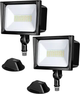 Hflb02a Dewenwils 2-pack 65w Led Flood Light Outdoor Ip65 Waterproof 6670 Lumen Super