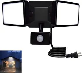 Dinglilighting 011467285567 Dllt Led Motion Sensor Flood Light Outdoor-20w Pir Sensitive Security Lights