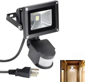 4336504939 Dinglilighting 10w Led Motion Sensor Flood Light Outdoor 800lm Pir Sensitive