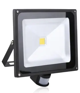 Ws-fpa5-50 Dinglilighting Wsfl06-50/ws-fpa5-50 Led Motion Activated Pir Sensor Security Flood Light Pack Of 1 50w Warm White