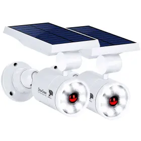 Dg08-s2-w Drawgreen Outdoor Security Solar Powered Motion Flood Lights Waterproof Aluminum 100-w