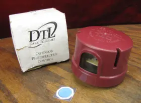 Dp240-1.5-1265 Dtl Dark To Light Dp240 Outdoor Photoelectric Control Dusk Dawn Sensor 1000w