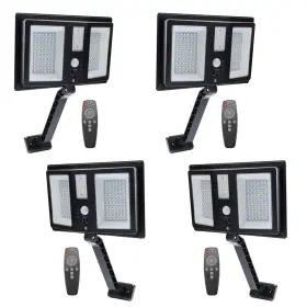 Duewot 975652245885 Solar Lights Outdoor 138 Led Lamp Waterproof Cordless Flood Light Sec