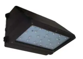 Mwpcoqc1x37u4kczbu Duraguard Wpc15qc1x37u4kczbu Bronze Led Medium Full Cut Off Wall Pack With Backup