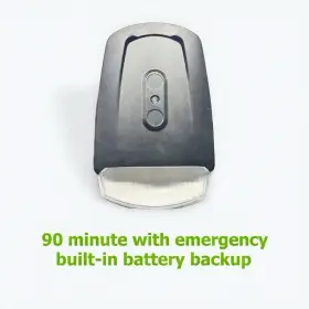E2 Lighting 810205720708 20w Mini Outdoor Wall Pack With Emergency Battery 2000lm 35k/40k/50k Photocell