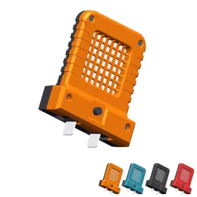 Ysyl00147 Eagyrosi Battery Powered Led Flood Light For Electric Tools - Bright Medium Orange