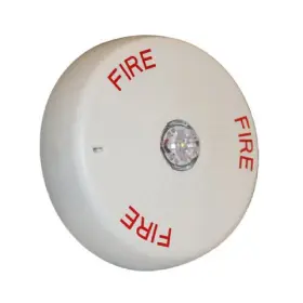 Lstwc3 Eaton Led3 Strobe Led Ceiling White Fire Clear Lens Indoor