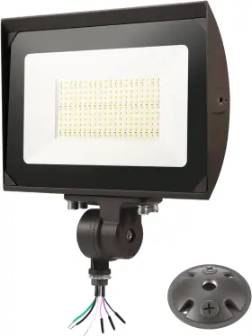 Eccfutll 445048860873 150w Outdoor Led Flood Light With Plate 5000k Daylight 21000lm 100-277v Ul/dl