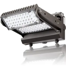 600-800w Eccfutll 638457091816 Dusk To Dawn 120w Rotatable Led Wall Pack Light 5000k 16000lm Hps/h