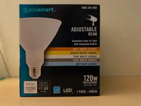 Eco-smart 841712130223 Adjustable Beam Color Floodlight Bulb Two Pack