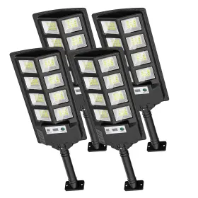 Ecoralios 763492965065 Solar Lights Outdoor Waterproof 6500k 12000lm Led Street Wide A