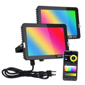 300w Efep 705353608834 Rgb Led Flood Light Outdoor Color Changing Stage Landscape Lights
