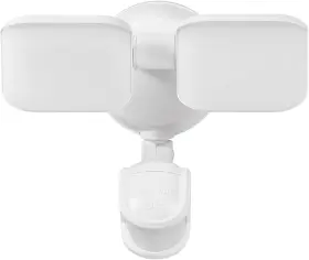 17000224 Electric 180-degree 15w Twin Head White 600 Lumens Battery Operated Outdoor Inte