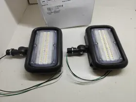 Efmg330w27v30kdb76kn Elitexcel 30w Led Flood Light Outdoor 3000k Waterproof Ul Listed 120-277v 2 Pc Dark Bronze