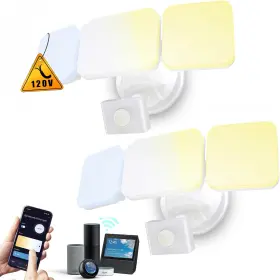 Emr-8030 Emaner Outdoor Security Light Tunable White 2700k-6500k Dimmable Motion Sensor F