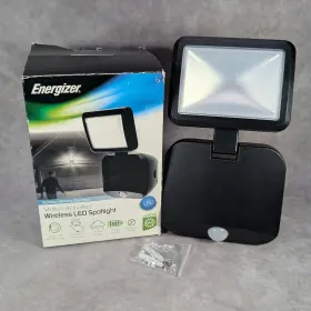 Energizer 030878407779 Outdoor Battery Operated Motion Activated Wireless Led Spotlight Jasco Energizer 030878407779 Outdoor Battery Operated Motion Activated Wireless Led Spotlight Jasco