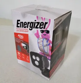 3145 Energizer Motion-activated Led Spotlight 400 Lumens Outdoor Battery Operated
