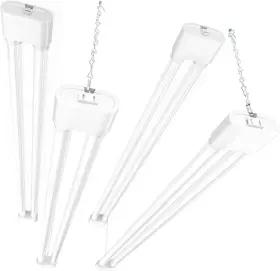 4400  Ensenior Lsl-wh-4pack 4 Pack Linkable Led Shop Light 4ft For Garage High Lumens 36w Equivalent