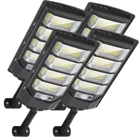 Xbw192 Eontim Lighting Outdoor Solar Light With Motion Sensor 192 Leds 6500k 4-pack