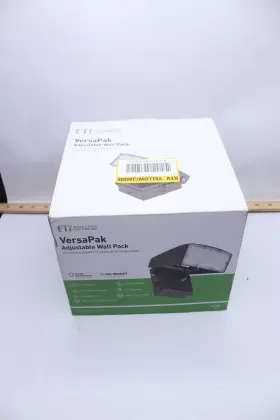 61507101 Eti Lighting Versapak Adjustable Led Wall Pack Bronze 1900-4050lm 120-277vac
