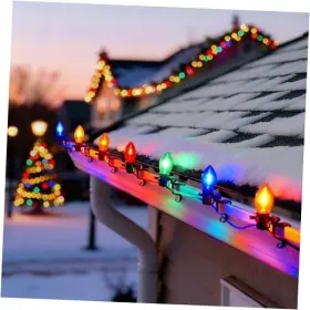 Fyip7 Fa Yang Lighting Hk Limited 50ft C9 Christmas Lights Outdoor 50 Super Bright Led Bulb String Multicolor