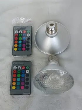 Flpar3002 Familite 30w Par30 Rgb Led Flood Light Outdoor Dimmable Color Changing Bulbs 2 Sets