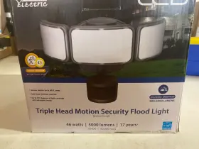 3010279 Feit Motion-sensing Hardwired Led Bronze Security Floodlight