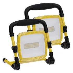 Wx11 Feit Electric 017801726428 Work Lights 10 Inch H Integrated Led 5000 Lumens L-stand Yellow