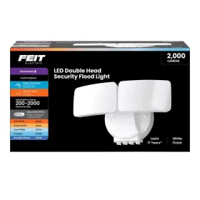 Feit Electric 017801736915 Dual Head Motion Sensor Flood Light 9 Inch White By