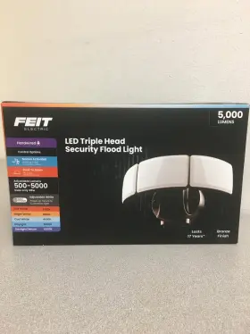 Feit Electric 017801736939 Motion-sensing Hardwired Led Bronze Security Floodlight