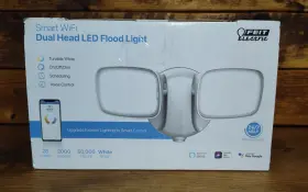Feit Electric 017801763133 S9dfl 28w Smart Outdoor Dual Head Motion Security Flood Light New