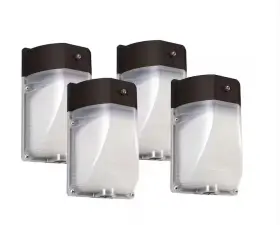 1006464634 Feit Electric 40w Led Bronze Dusk To Dawn Security Outdoor Wall Pack Light 4pk