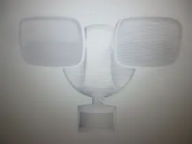 3002314 Feit Electric Motion-sensing Hardwired Led White Security Floodlight -