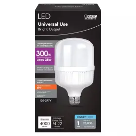 Feit Electric 313113092061 300-watt Equivalent Oversized High Lumen Daylight 5000k Hid Led