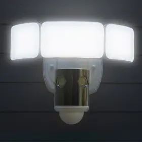 Feit Electric 726084057791 Smart Flood Light Dual Lens Panoramic Camera 5000 Lumen Outdoor