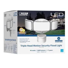 S105tfl850motwh Feit Electric Motion-sensing Hardwired Led White Security Floodlight