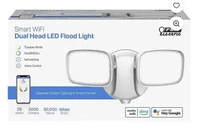 S9dfl Feit Electric S9dfl/cct/mot/wh/ag Dual Adjust Security Smart Tune Motion Led Flood Light
