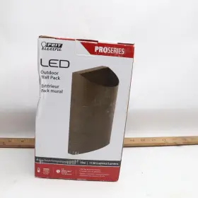 Feit S8/pwm/850/bz Electric Outdoor Security Wall Pack Light With Box 8.1 Inch