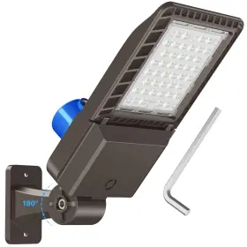 Hc-xh01ld150 Flakeeper 150w Led Parking Lot Light 22500lm Dusk To Dawn Outdoor Lighting Street