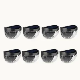076-2 Follateas 076-2/4 Outdoor Solar Step Lights For Stairs Fence Waterproof Led Light