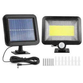 Fff-gpct2533 Fresh Fab Finds Solar Outdoor Motion Sensor Wall Light - Black One Size